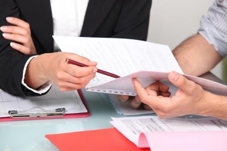 Looking over an estate plan