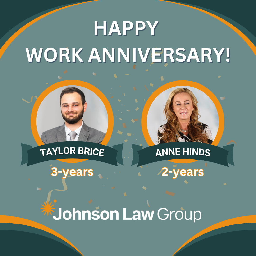 Photo of family law attorneys Taylor Brice and Anne Hinds from Johnson Law Group.